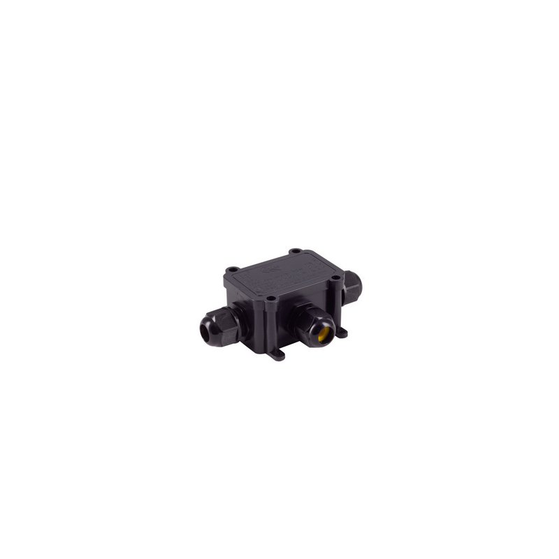 shiverpeaks network outdoor cable connection box, IP68, black, 69×42×35 mm