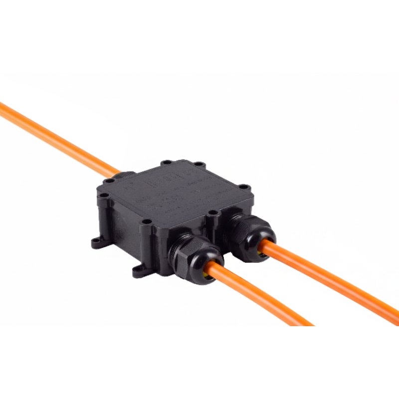 shiverpeaks boîtier connecteur câble réseau, IP68, pour extérieur, noir