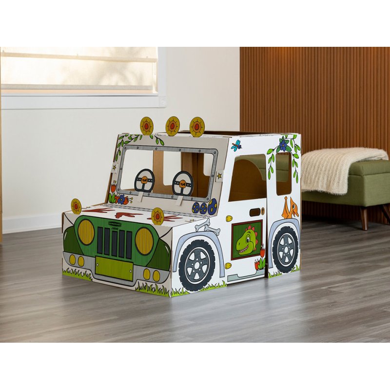Fellowes Bankers Box XL boîte de rangement DINO-TRUCK, carton ondulé, 795×815×977 mm