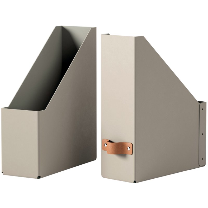 LEITZ porte-revues Puro, A4, vert sauge, 2 pièces