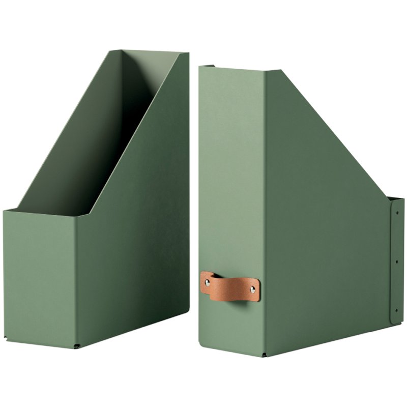 LEITZ porte-revues Puro, A4, vert sauge, 2 pièces
