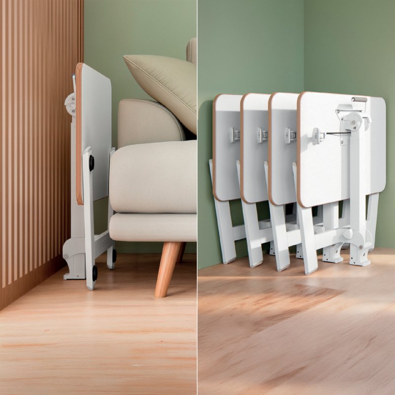 LEITZ Ergo Compact poste de travail assis-debout, pliable, blanc, 74-109 cm
