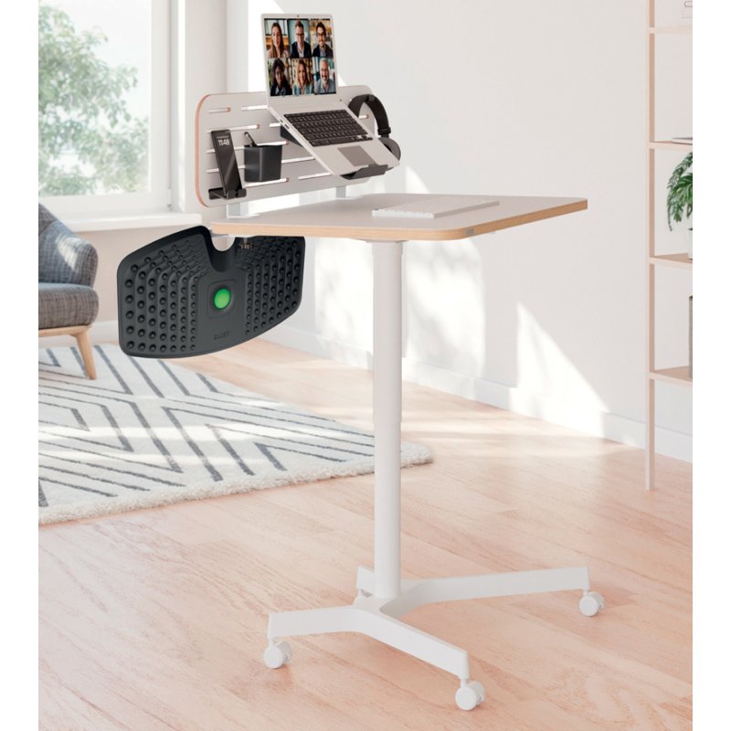 LEITZ Balance Board Ergo Active, gris foncé, 540×310×65 mm, avec ballon de massage