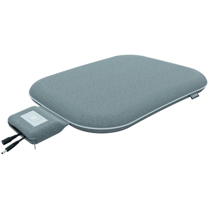 LEITZ coussin de siège chauffant iComfi, gris, 300×400×30 mm