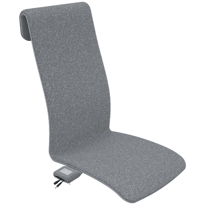 LEITZ coussin chauffant iComfi, gris, 40×130 cm