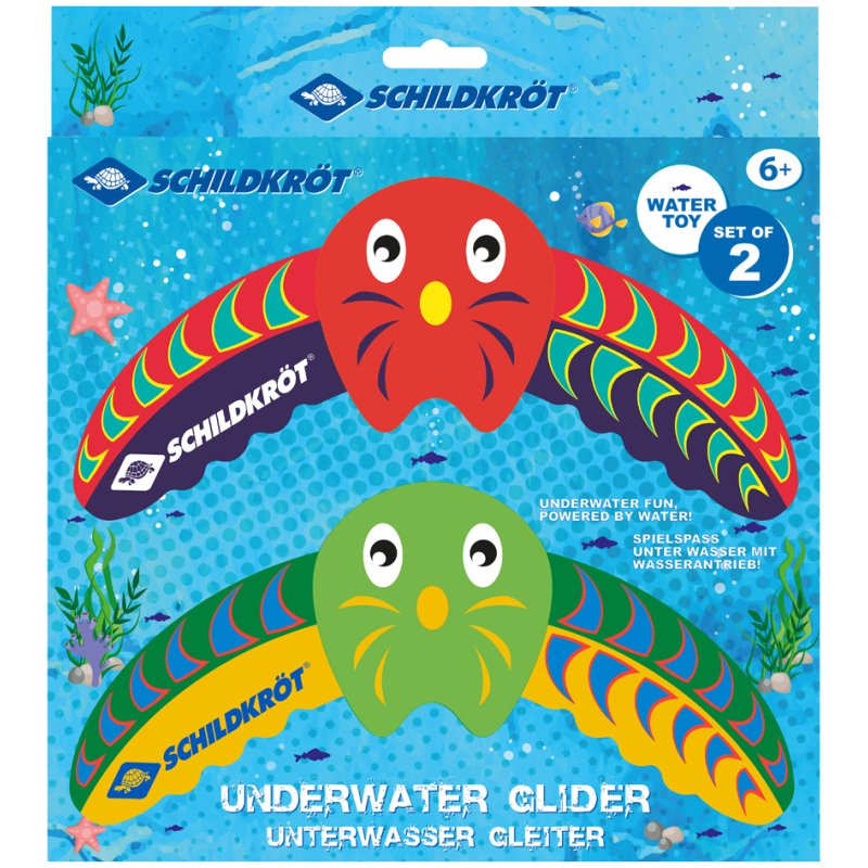SCHILDKRÖT patins subaquatiques UNDER WAT, 200 × 100 mm, EVA et PVC, 2 pièces