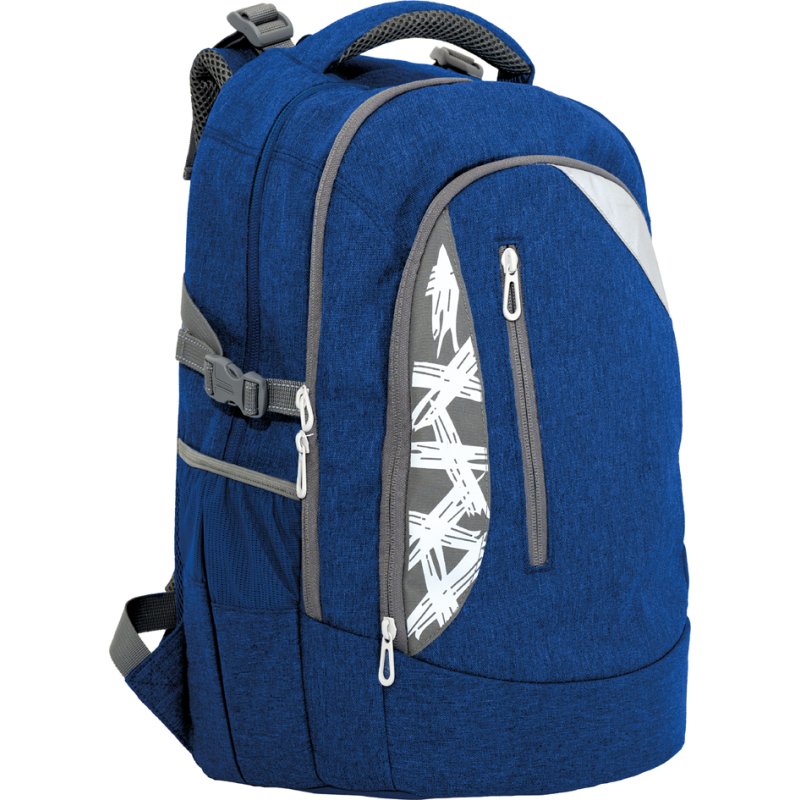 EBERHARD FABER schoolrugzak X-Style, jeansblauw, 30 liter
