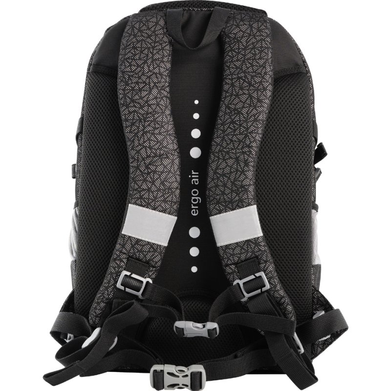 EBERHARD FABER sac à dos scolaire X-Style pro, gris/noir, 30 litres