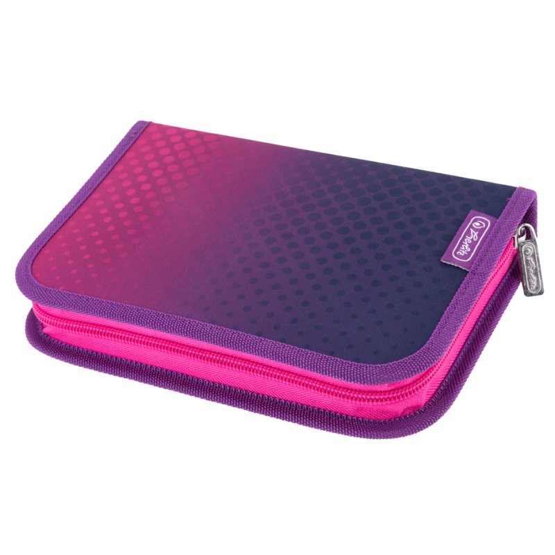 herlitz trousse scolaire Dip Dye, bleu/turquoise, 31 pièces