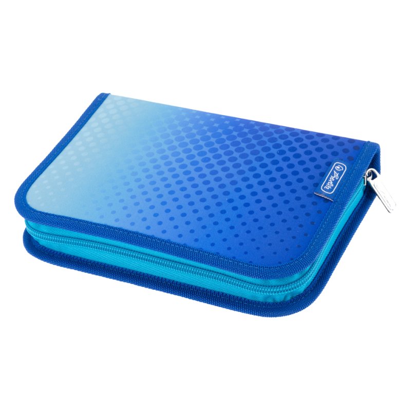 herlitz trousse scolaire Dip Dye, bleu/turquoise, 31 pièces