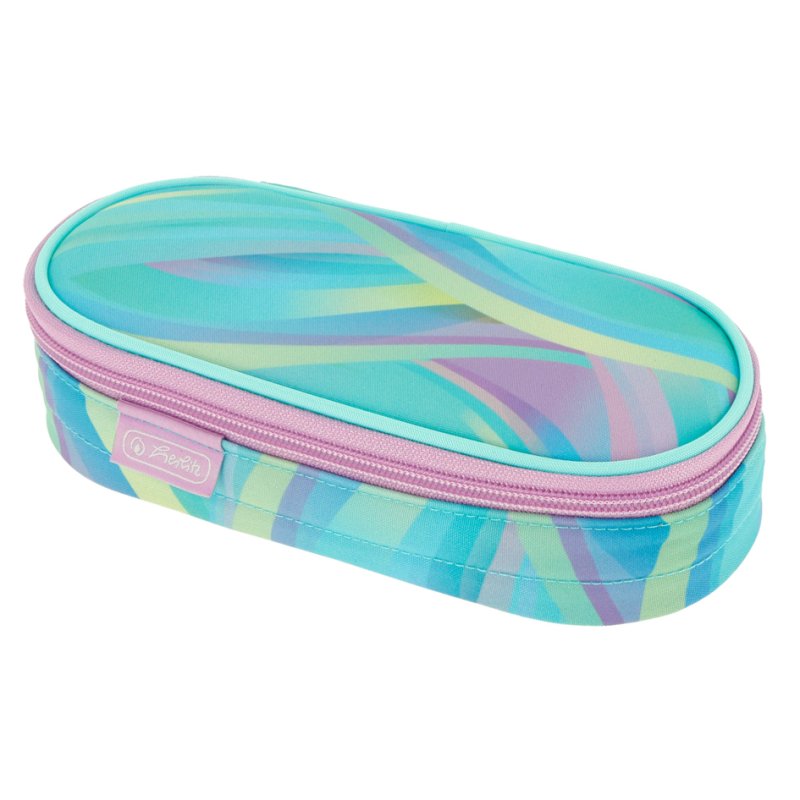 herlitz trousse à crayons Minty Love, polyester, 215 × 95 × 60 mm