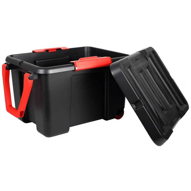 EDA caisse à outils S, 120 litres, noir, 560×767×480 mm