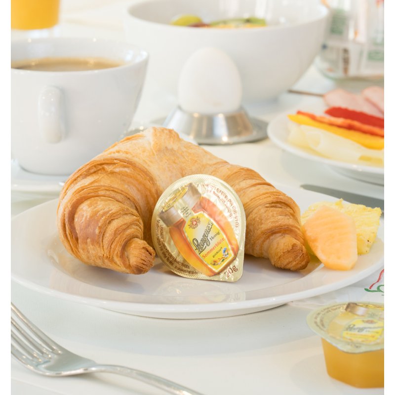 HELLMA Langnese miel de fleur d'été clair, 72 portions de 20 g