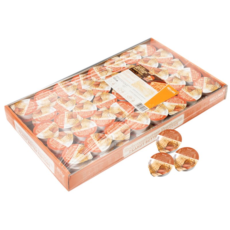 HELLMA beurre d'arachide, 80 portions, 15 g par portion