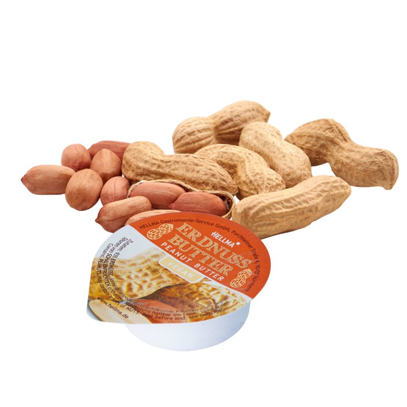 HELLMA beurre d'arachide, 80 portions, 15 g par portion
