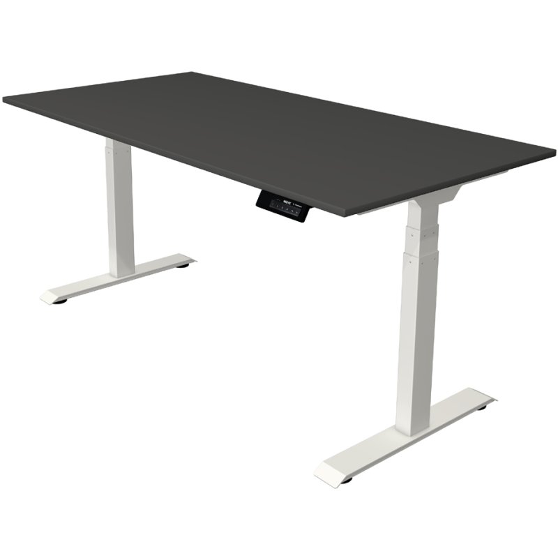 Kerkmann Move 1 Stable bureau assis-debout, électrique, 160×80 cm, chêne blanc