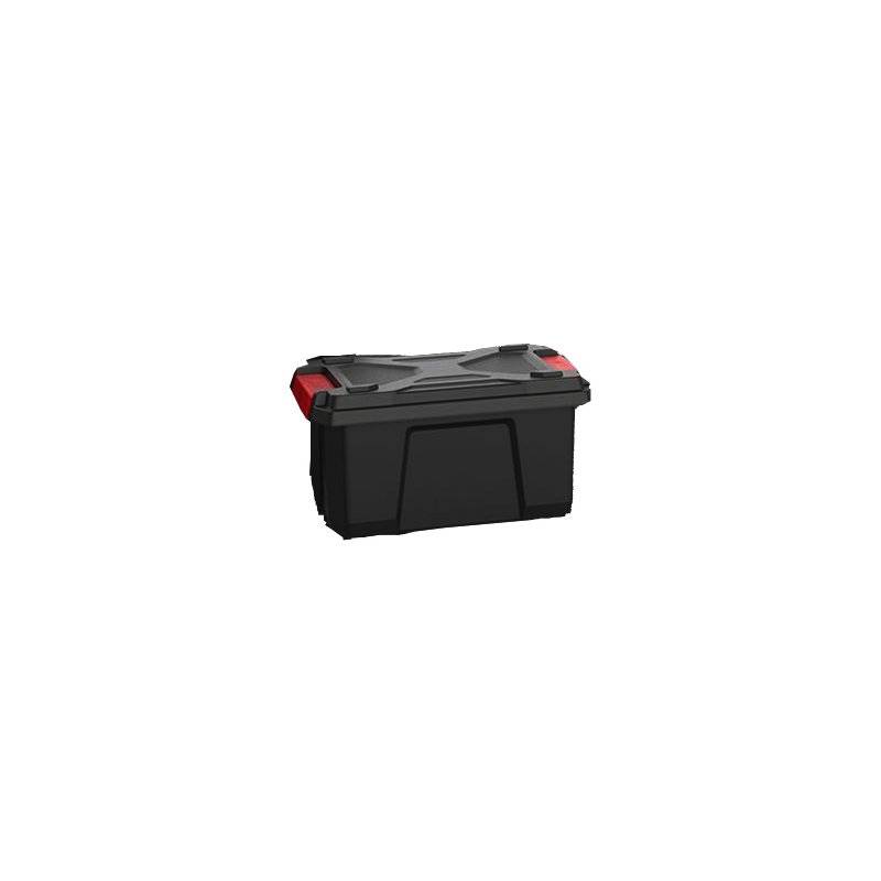 Mallette à outils EDA XPERT PRO, 40 L, noir/rouge, 356×573×303 mm