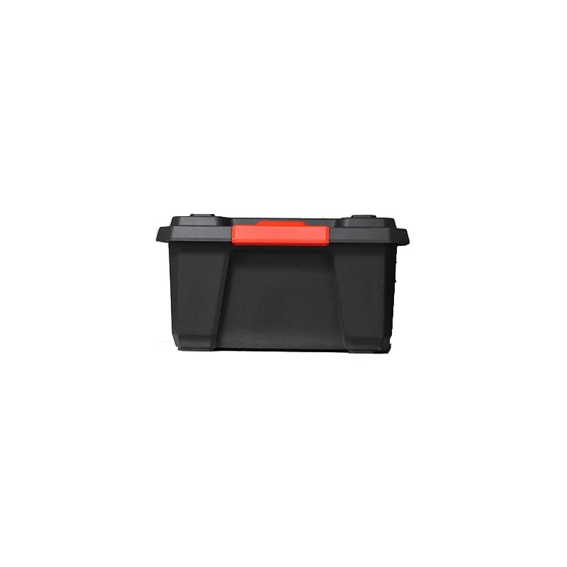 EDA gereedschapskoffer XPERT PRO, 70 L, zwart/rood, 735×452×400 mm