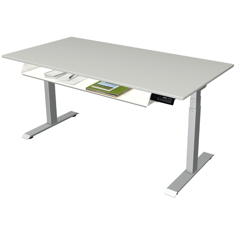 Kerkmann Move 1 Stable bureau assis-debout, réglage électrique, 120×80 cm