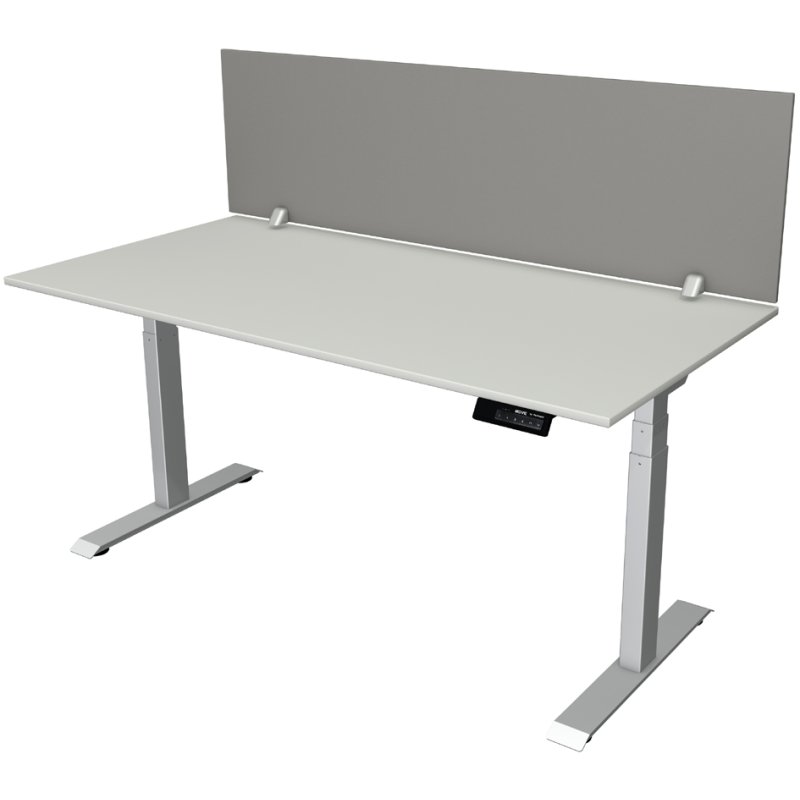 Kerkmann Move 1 Stable bureau assis-debout, réglage électrique, 120×80 cm