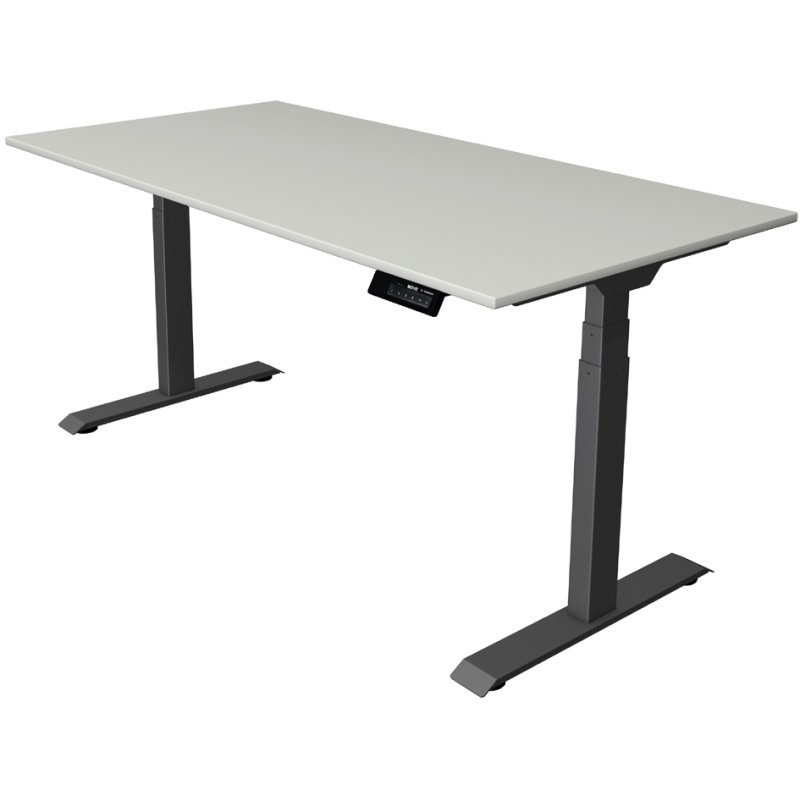 Kerkmann Move 1 Stable bureau assis-debout, réglable électriquement, blanc, 140×80 cm