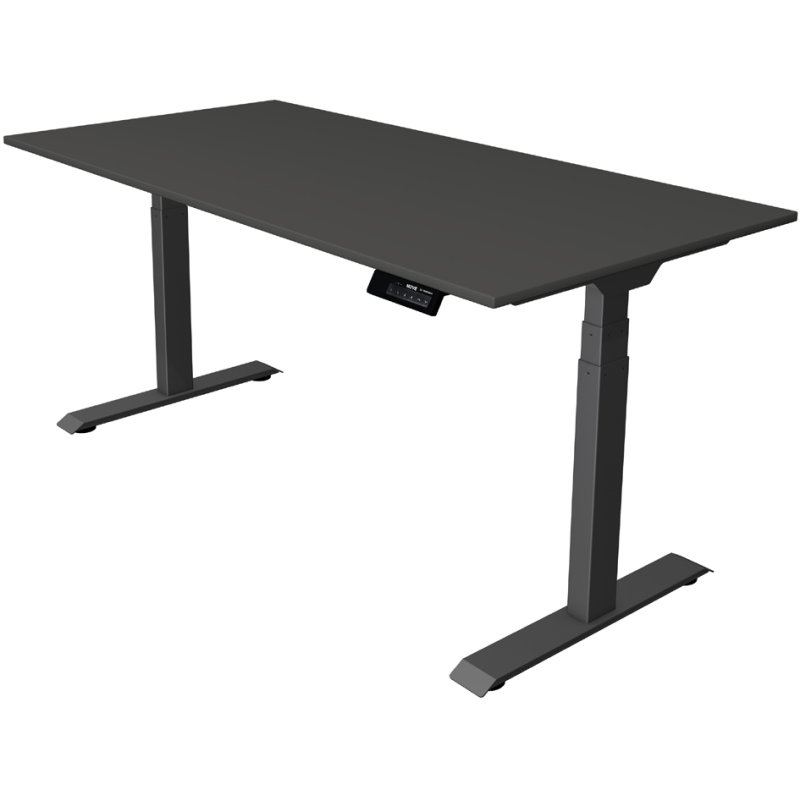 Kerkmann Move 1 Stable bureau assis-debout, réglable électriquement, blanc, 140×80 cm