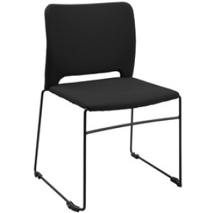 Topstar bezoekersstoel Visit Lite, sledeframe, gestoffeerd, zwart