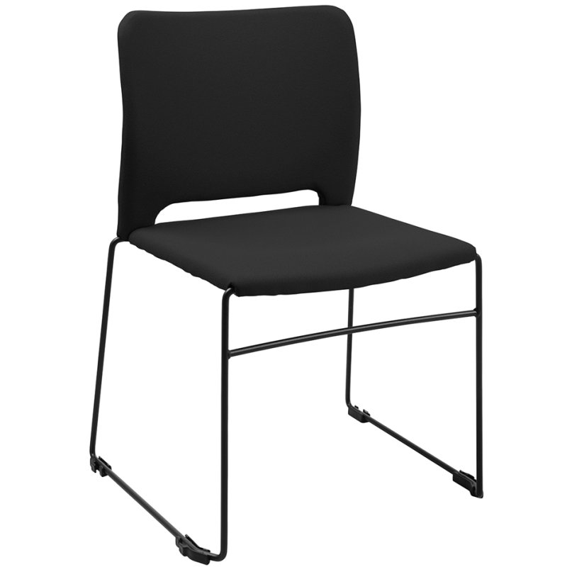 Topstar bezoekersstoel Visit Lite, sledeframe, gestoffeerd, zwart