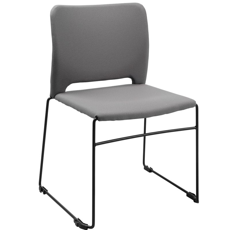 Topstar bezoekersstoel Visit Lite, sledeframe, gestoffeerd, zwart