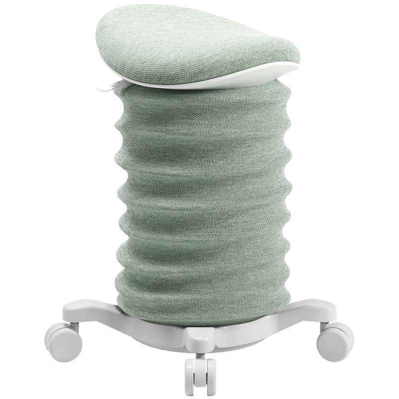 Topstar zithocker Sitness 4D Move, papyruswit/blauw, 360° draaibaar, hoogteverstelling