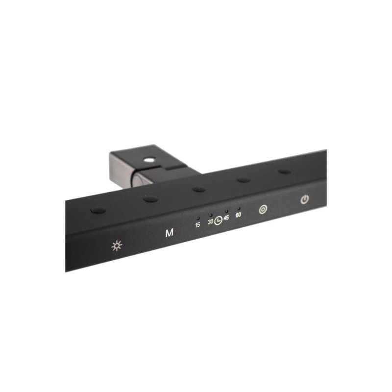 UNiLUX STRATA 80 LED desk lamp, with clamp, black, 19W