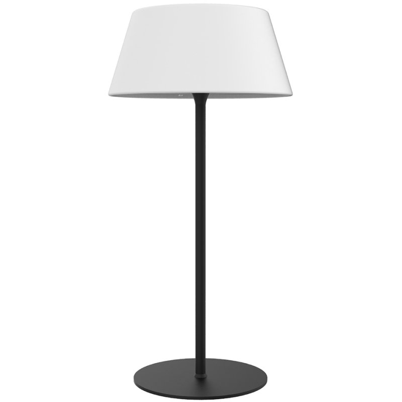UNiLUX Loompa Lampe de table LED, rechargeable, rouge brique, 310 mm