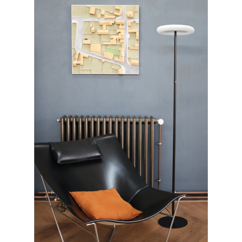UNiLUX Lampadaire LED COCOON, 1800 mm, noir, 41W
