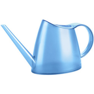 EDA gieter Fuch, transparant blauw, 1,5 liter, robuust kunststof