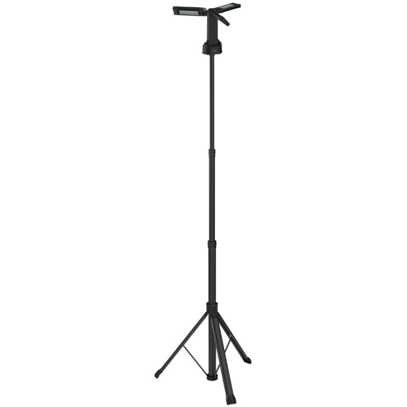 ANSMANN Lampe de chantier LED rechargeable Triohead 7000R, 7000 lumens, avec trépied