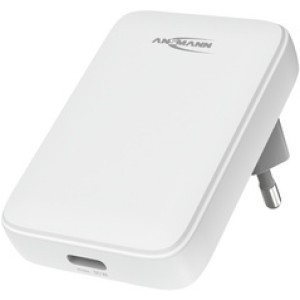 ANSMANN USB-stekkeradapter 130PD, plat, wit, 30 Watt