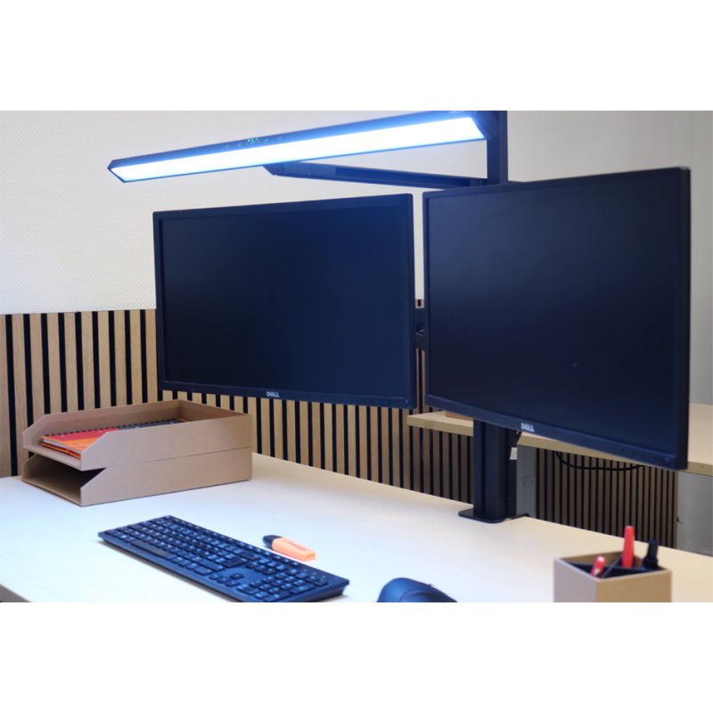 UNiLUX ELITE LUMINO SCREEN LED desk lamp, with monitor arm, 24W, 2993 lumens