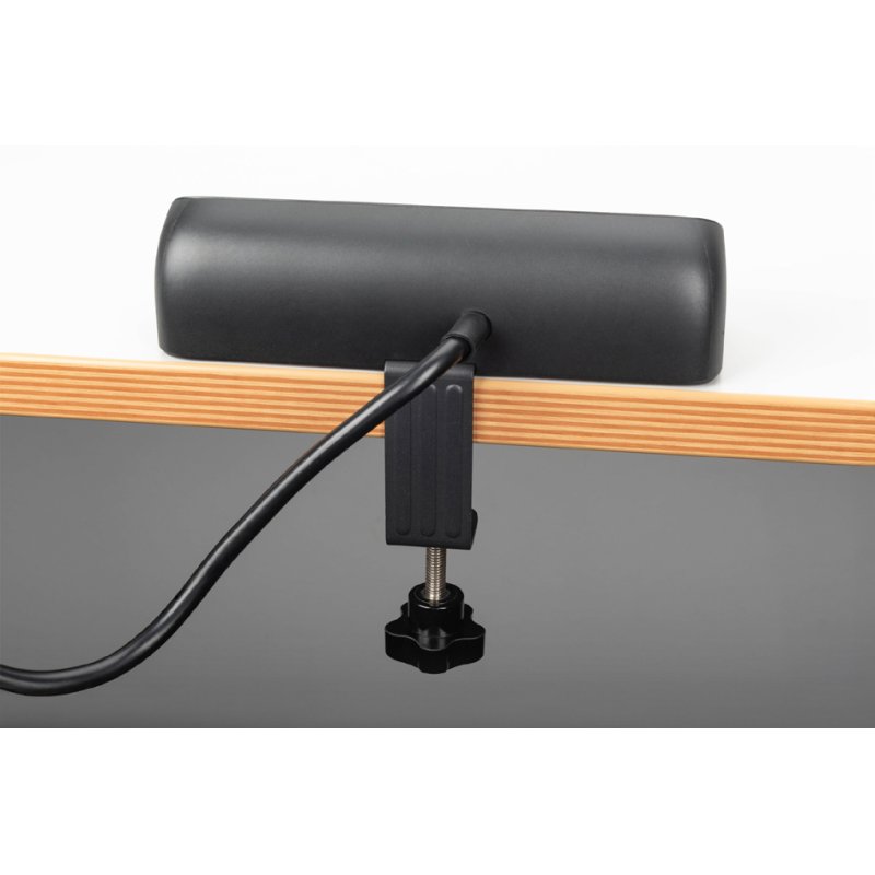 DIGITUS 3-way power strip with 3x USB, white, table mount