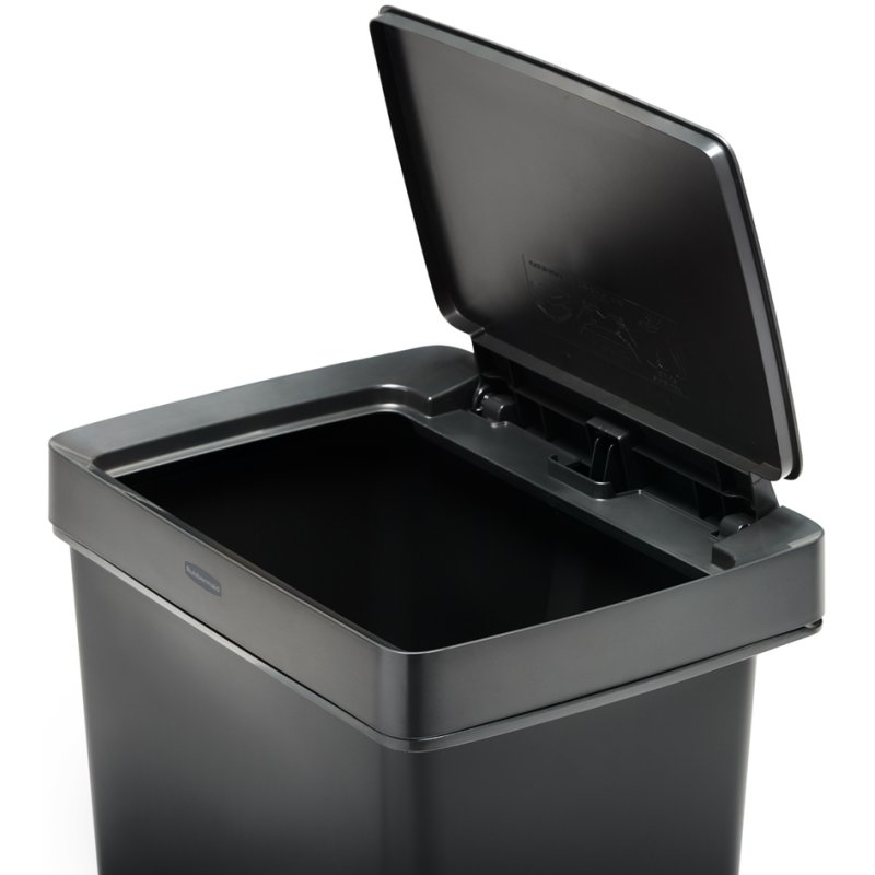 Rubbermaid pedaalemmer Premier Series 2, 46 liter, donkergrijs, 406×311×616 mm