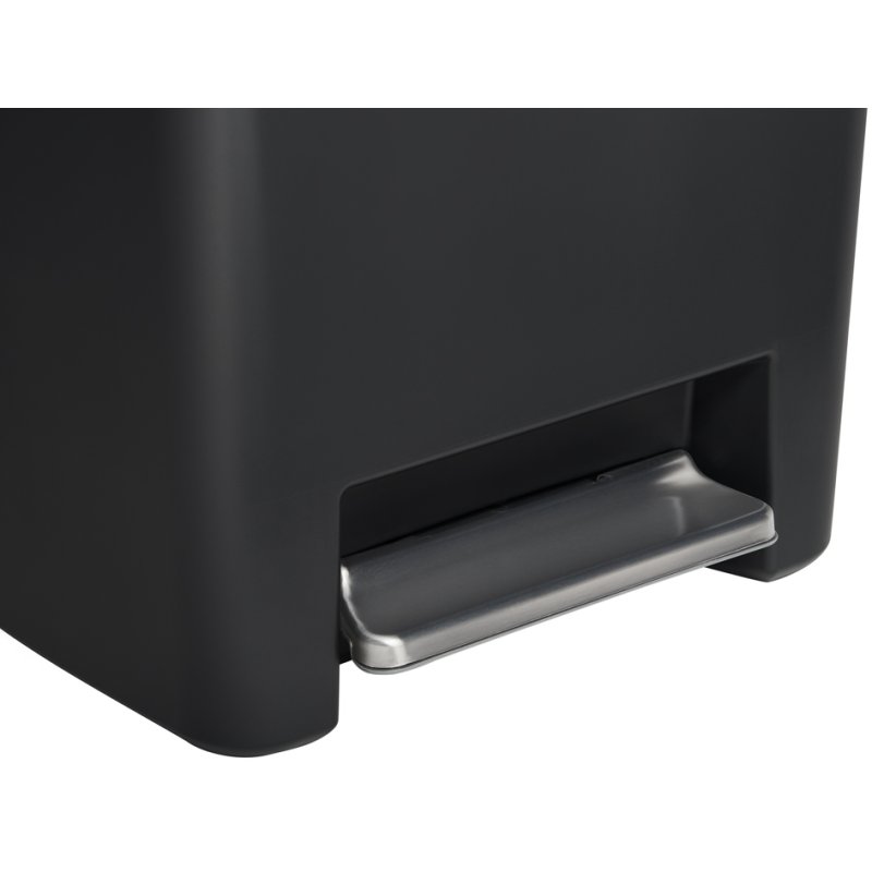 Rubbermaid pedaalemmer Premier Series 2, 46 liter, donkergrijs, 406×311×616 mm