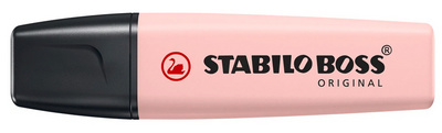 STABILO markeerstift BOSS ORIGINAL NatureCOLORS, rood, navulbaar, 2,0-5,0 mm