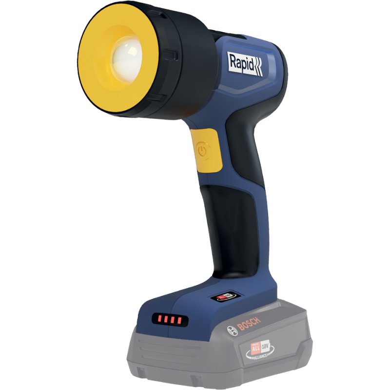 Rapid Tools oplaadbare LED zaklamp BWL290, blauw/zwart, 290 lumen