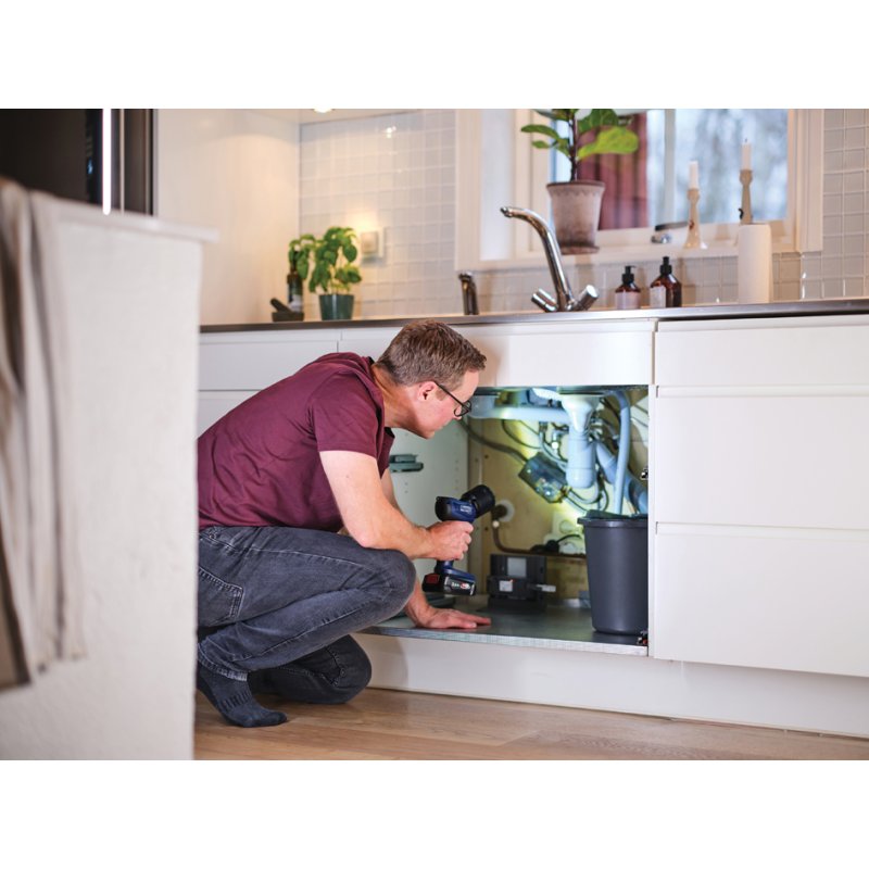 Rapid Tools oplaadbare LED zaklamp BWL290, blauw/zwart, 290 lumen