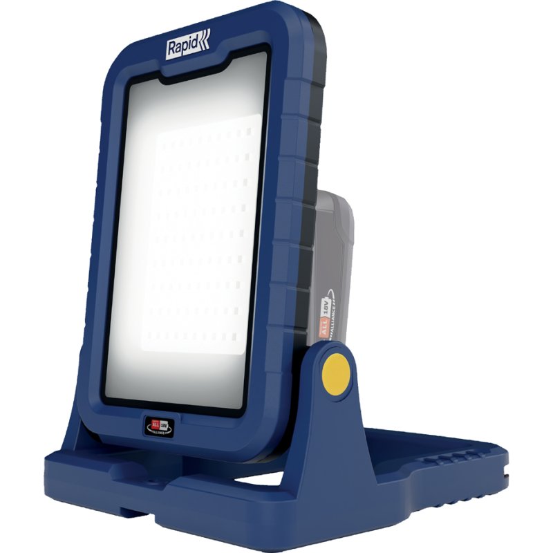 Rapid Tools accu LED-werklamp BWL2400, blauw/zwart, 2400 lumen