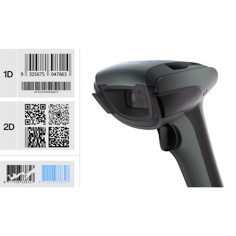 Safescan lecteur de codes-barres 350-BT, sans fil, anthracite, 2200 mA