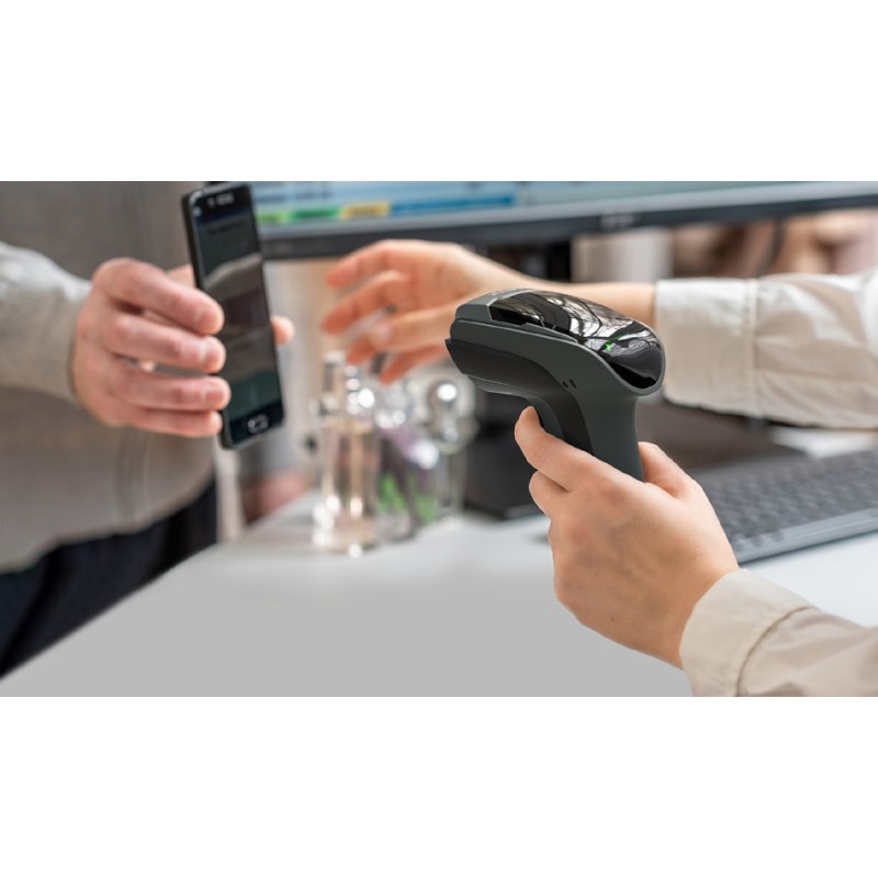 Safescan lecteur de codes-barres 350-BT, sans fil, anthracite, 2200 mA
