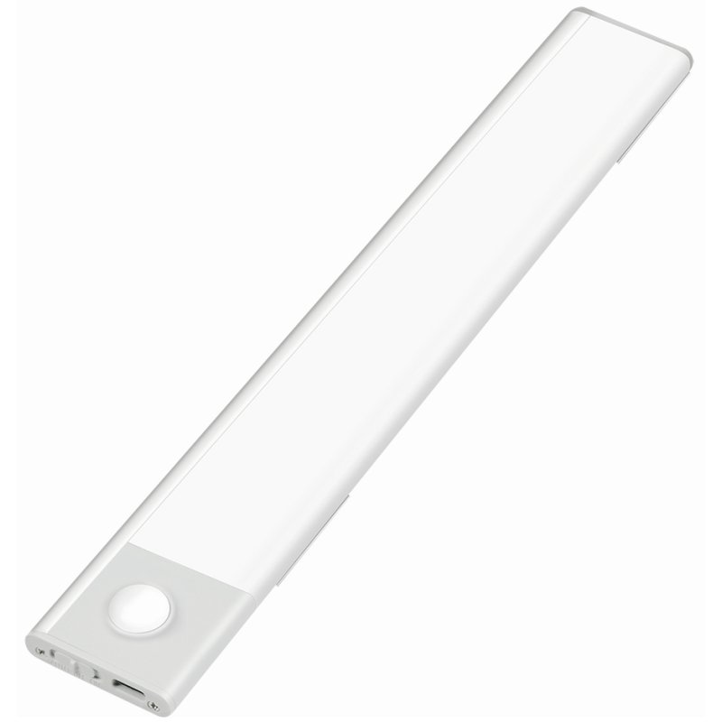 LogiLink LED under-cabinet lighting, white, rechargeable, motion sensor, 300 mm