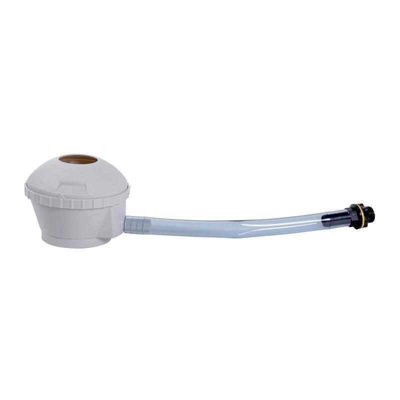 EDA regenwater opvangset, met filter en overloopstop, grijs