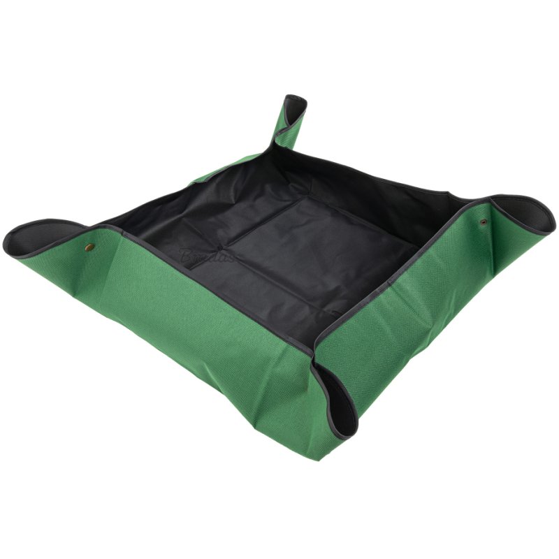Bradas tapis de rempotage, 660×660 mm, vert/noir, étanche
