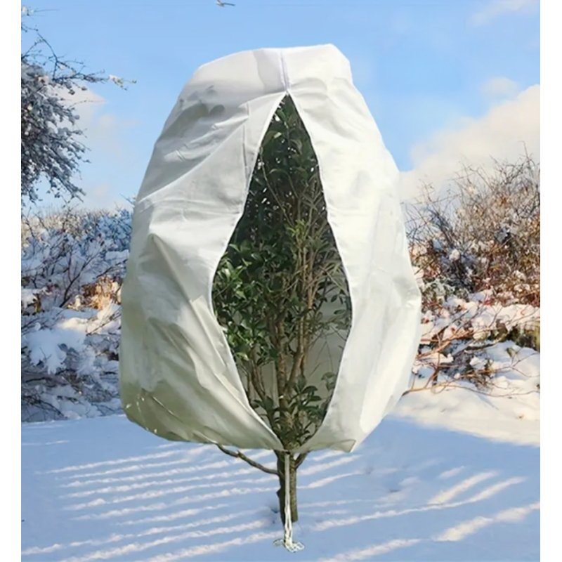 Bradas housse hivernale en non-tissé, diamètre 76 cm, blanc, 1,2 × 1,8 m